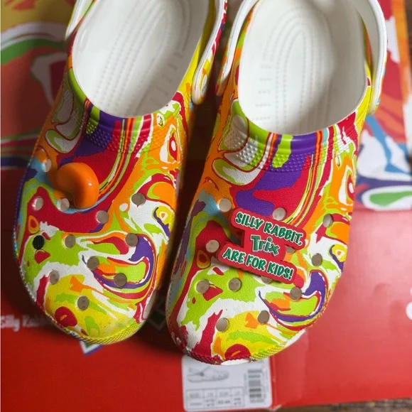 CROCS Trix Clogs, LIMITED EDITITION s-l400.jpg main image 3